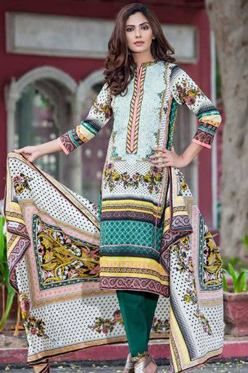 Falak Fabrics Lawn Collection 2017 – FF-009