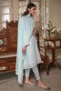 Cross Stitch Chikankari Lawn Collection – BLUE GLAZE