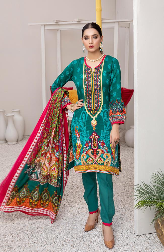 Anum Lawn Collection Vol-6 2020 – 01A