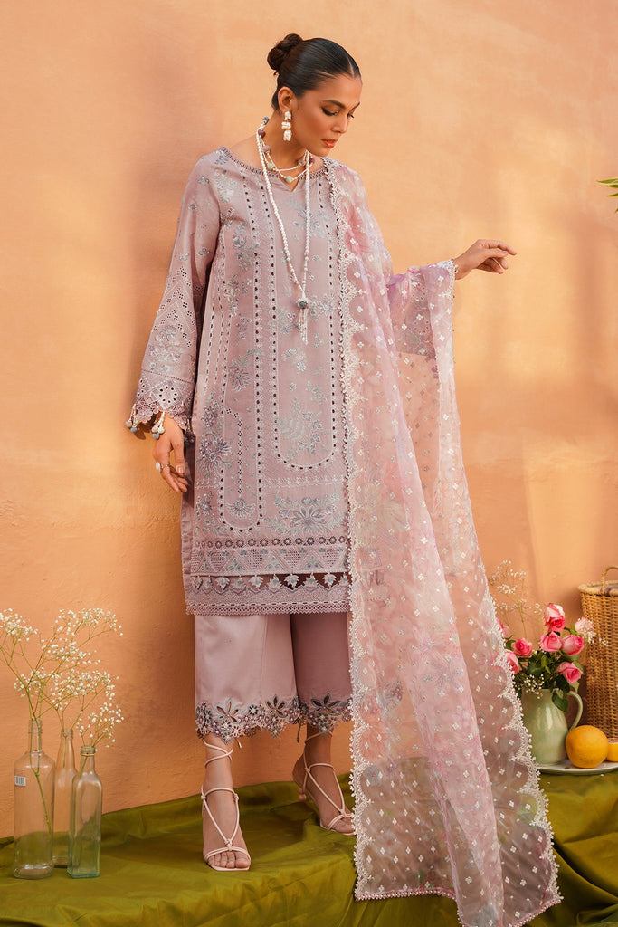 Baroque Swiss Embroidered Jacquard Lawn Collection SL10-D01