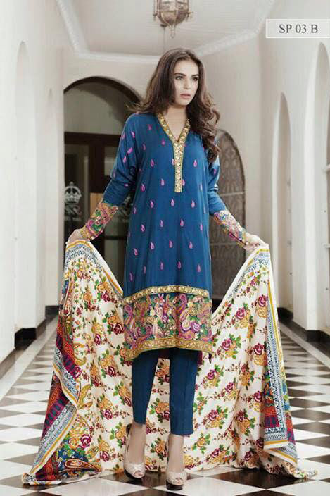 Charizma Nation Linen Collection 2015 - SP03B - YourLibaas
 - 1