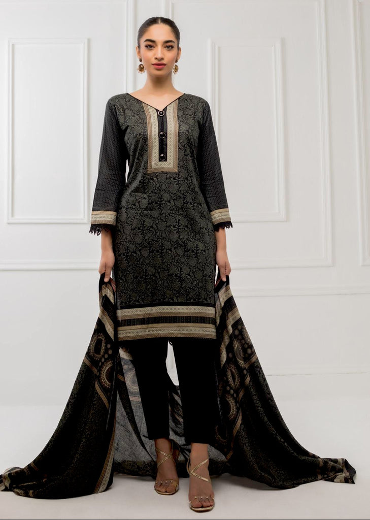 Sahil Black & White Lawn Collection 2020 – ZS-4