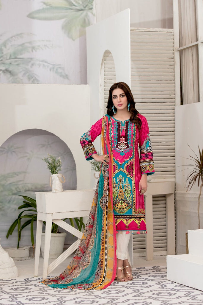 Amna Sohail by Tawakkal Fabrics – Summer Medley Lawn Collection  – D 1473-A