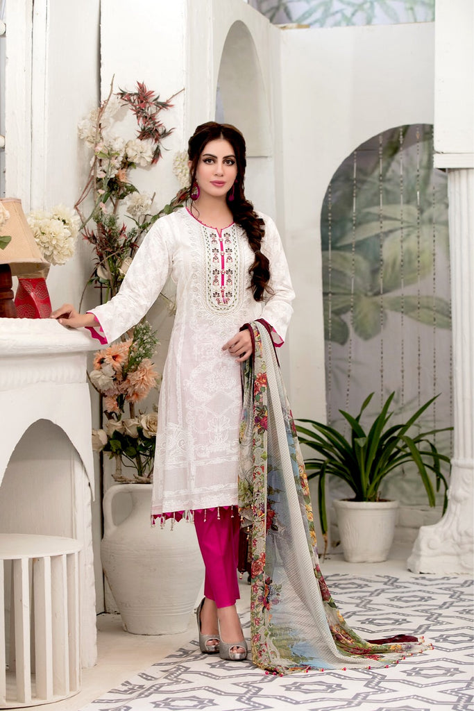 Amna Sohail by Tawakkal Fabrics – Summer Medley Lawn Collection  – D 1474-A