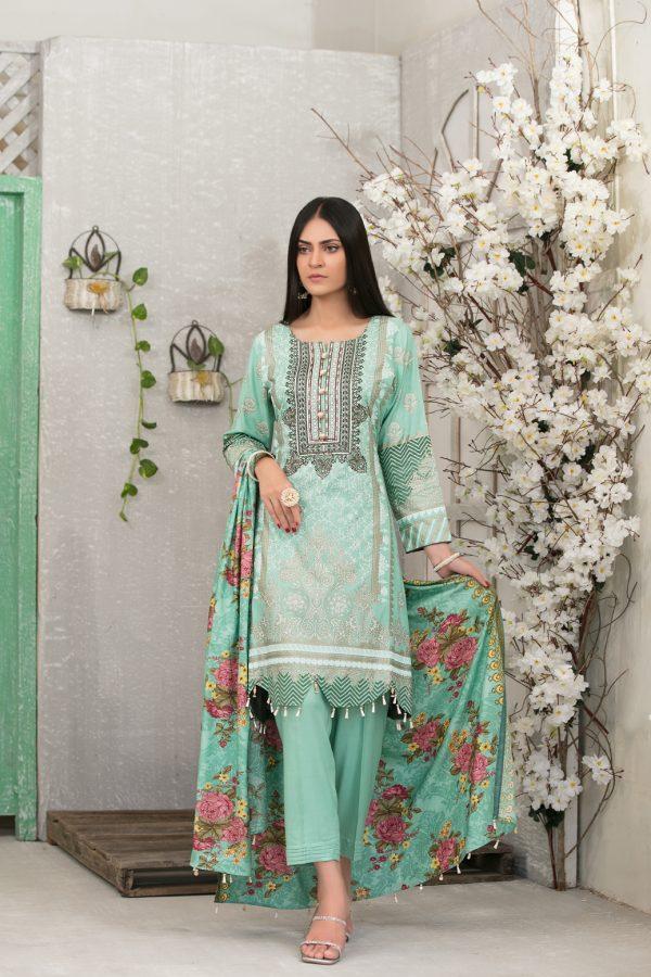 Amna Sohail Moorea Linen Collection by Tawakkal – D-5990-B