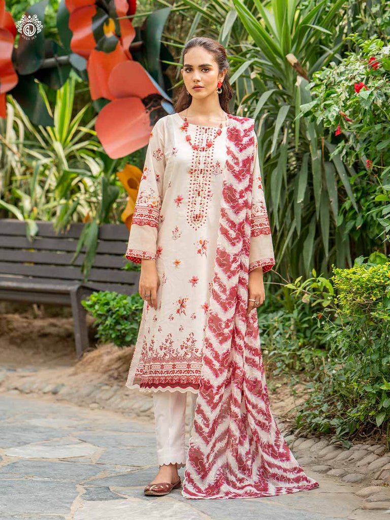 Mahajal Embroidered Lawn Collection – GMHJ2309A2