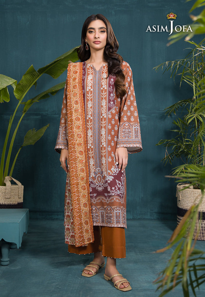 Asim Jofa Gul Rung Stitched/Pret Collection – AJGR-14