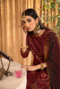 Alizeh Mehfil-e-Uroos Formal Collection – Roheen - V16D01 Embroidered Chiffon Maroon