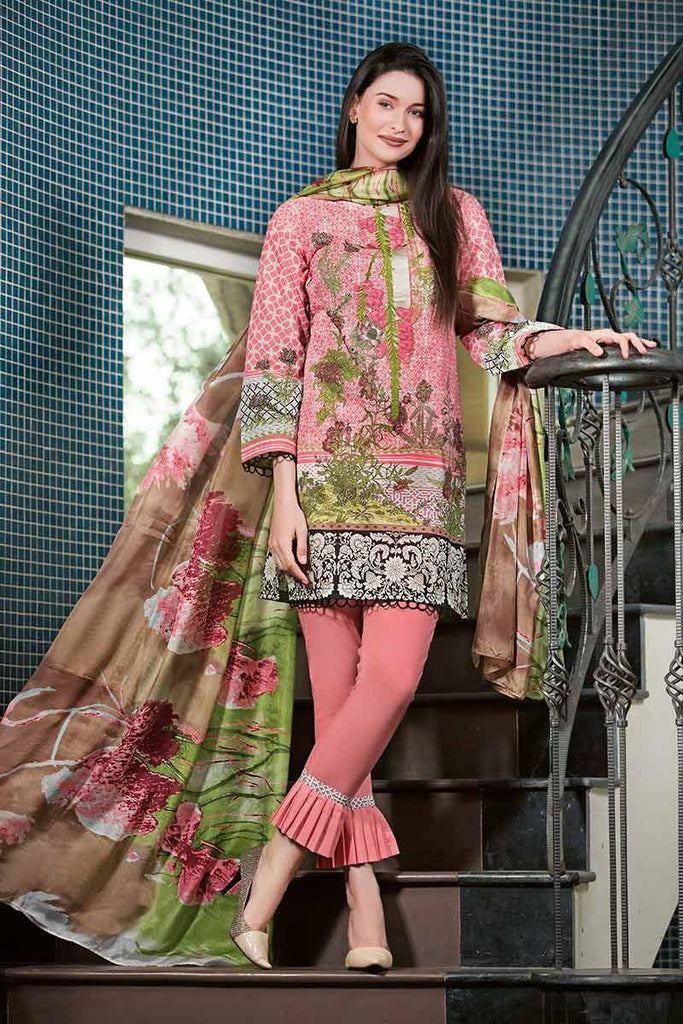 Gul Ahmed Summer Premium Collection 2019 – 3 PC SS-173