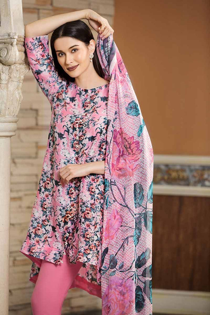 Gul Ahmed Summer Premium Collection 2019 – 3 PC BLC-16