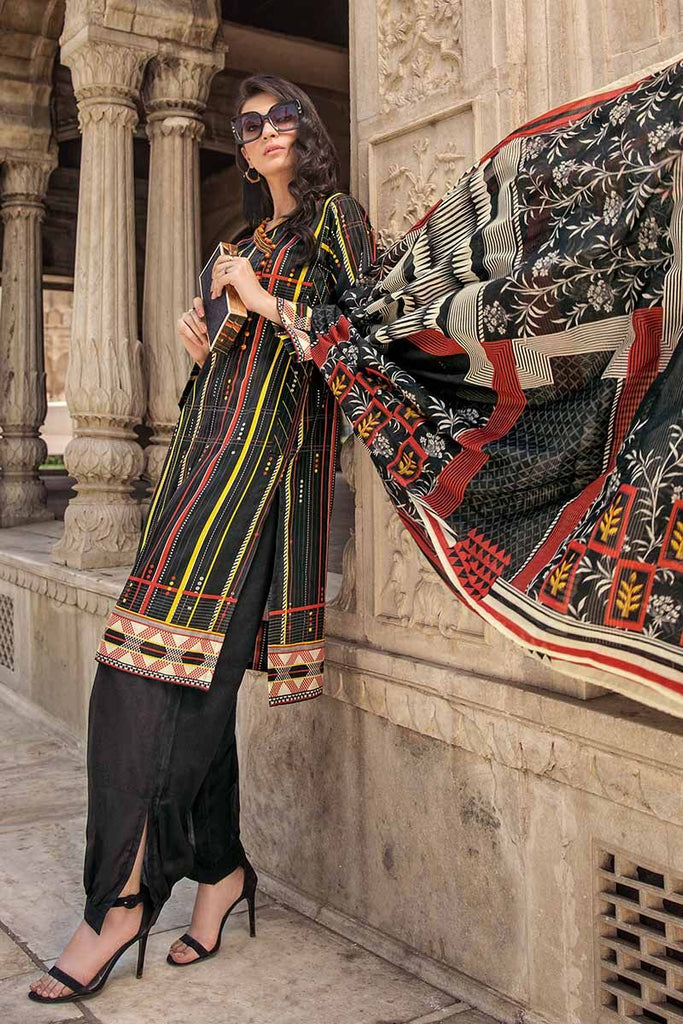 Gul Ahmed Cambric Collection 2019 – 3 PC Printed Cambric – CBN-97A