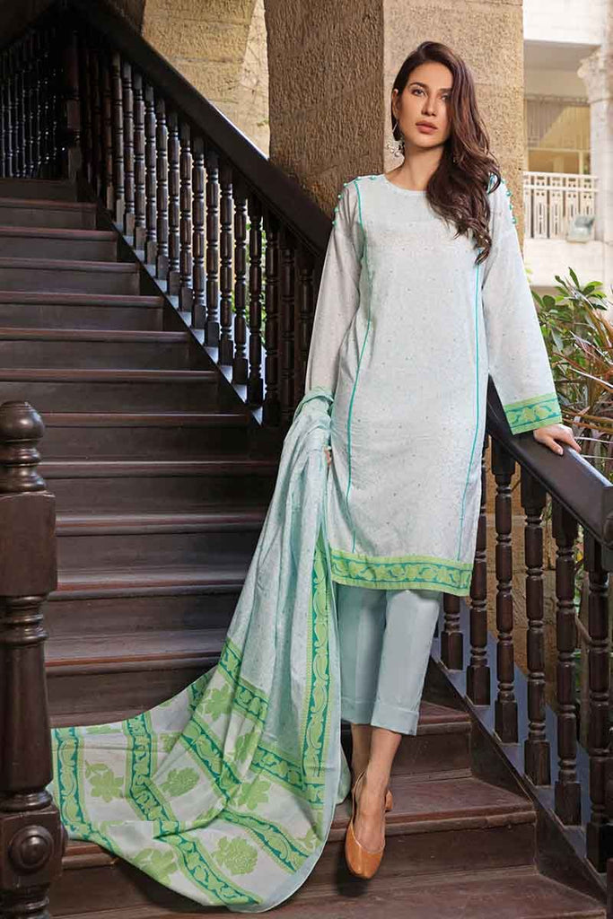 Gul Ahmed Malmal Collection 2019 – 3 PC Lawn Suit CL-559 B