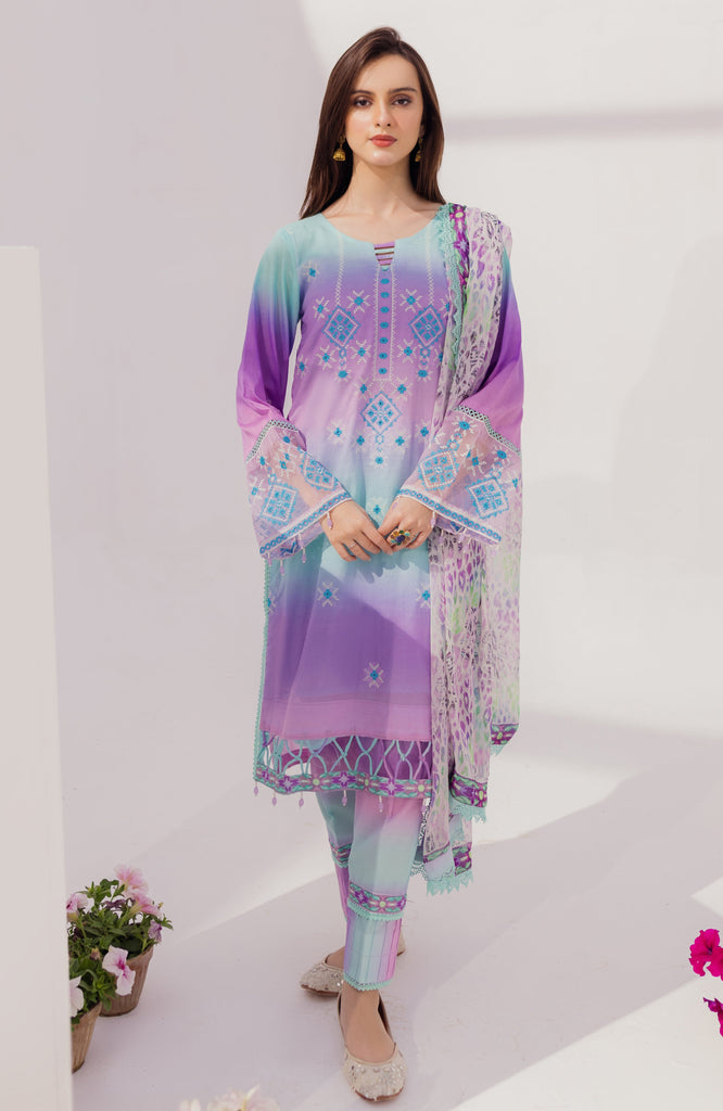 Al Zohaib Sunshine Printkari Lawn Collection –  SPK-24-01