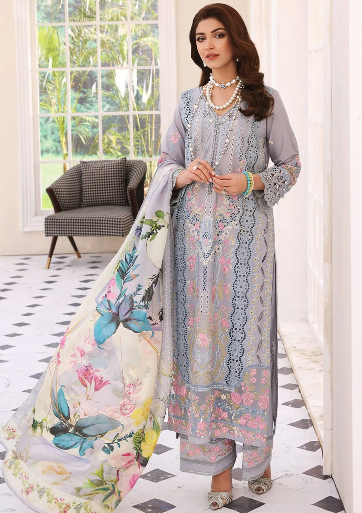 Elaf Festive Chikankari Lawn Collection 2023 – ELC-05 SERENADE