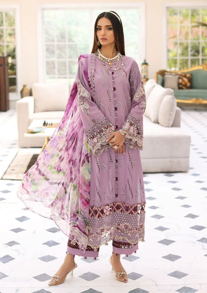 Elaf Festive Chikankari Lawn Collection 2023 – ELC-12 LILITH