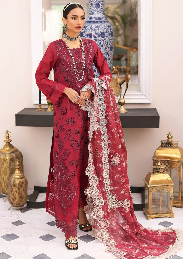 Elaf Festive Chikankari Lawn Collection 2023 – ELC-02B PRESTIGE