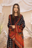 Charizma C-Prints Fall/Winter · Slub Linen Suit with Pashmina Shawl – CPW22-48