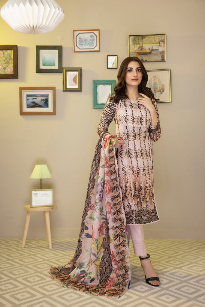 Salina Doby Stripe Lawn Collection – SDS-10