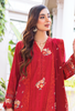 Adan's Libas Rarity Glance Lawn Collection 2023 – Debian Red