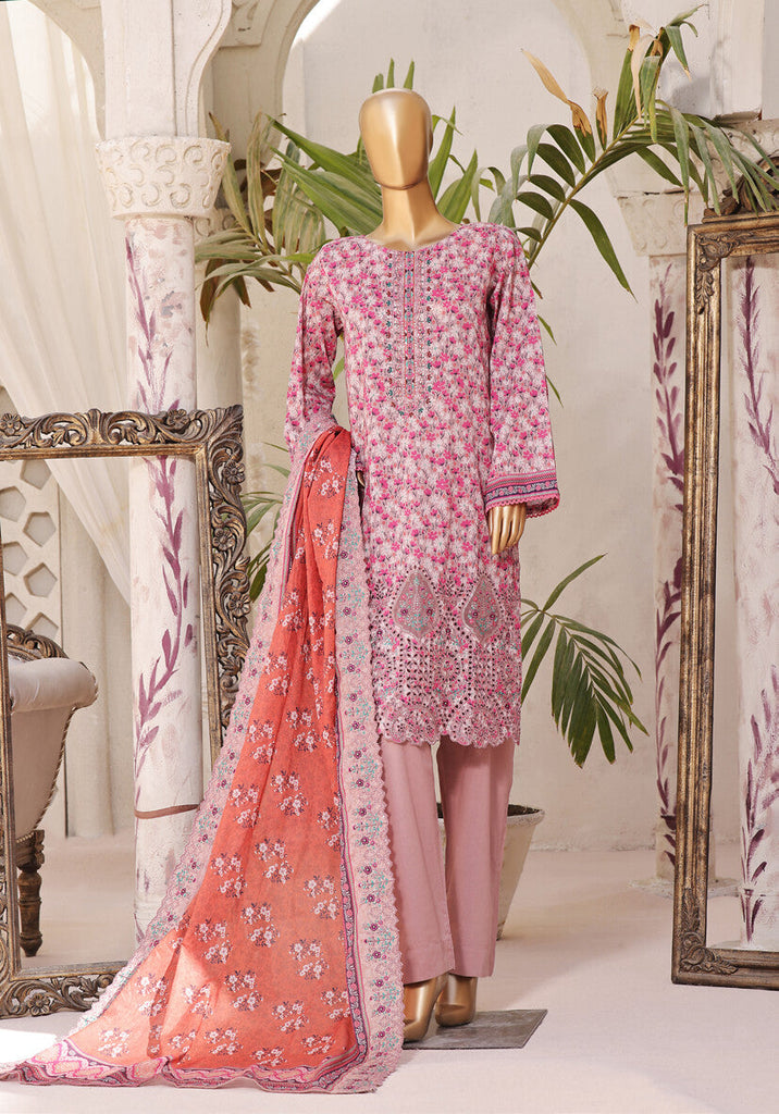 Riwayat Embroidered Schiffli Lawn Vol-2 – R-23651