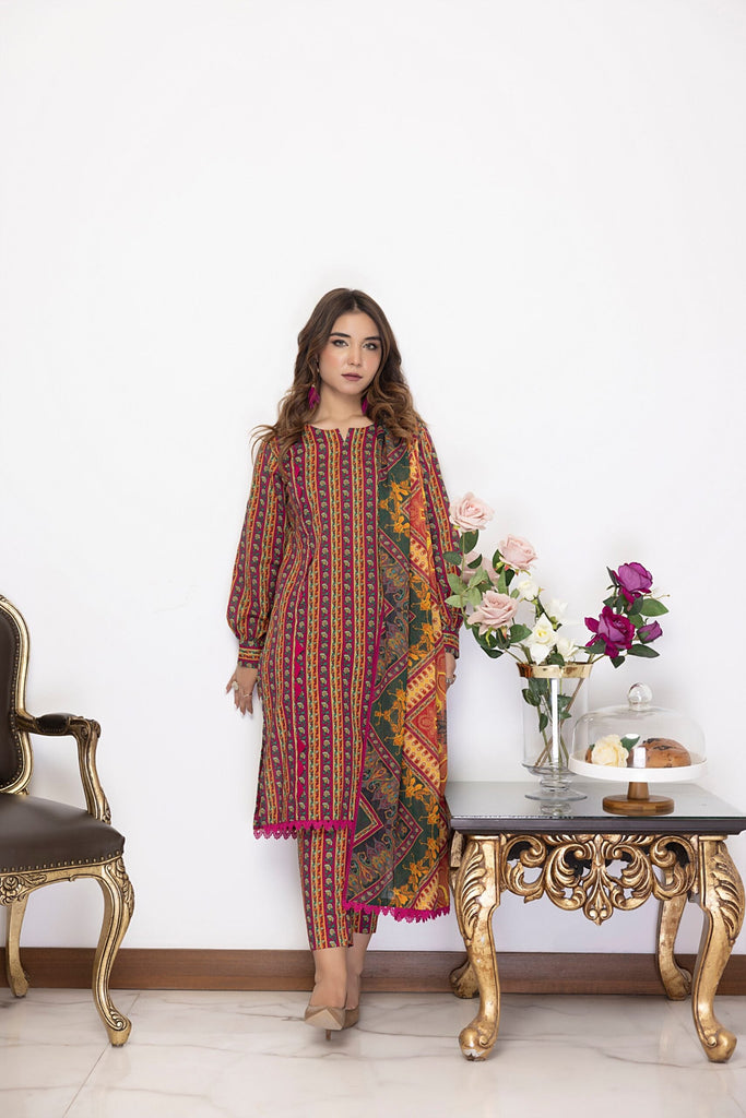 Identic Special Edition Printed Lawn Collection  – ISE-11