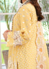 Elaf Festive Chikankari Lawn Collection 2023 – ELC-03A DAFFODIL