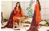 Amna Sohail by Tawakkal Fabrics – Marigold Broshia Banarsi Collection – ASJ-1230