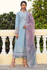 Jazmin Iris Eid Lawn Collection – Powder Blue