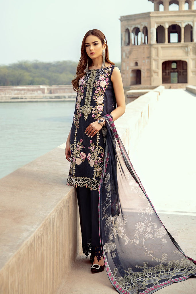 Ramsha Luxury Lawn Collection 2020 – C-202