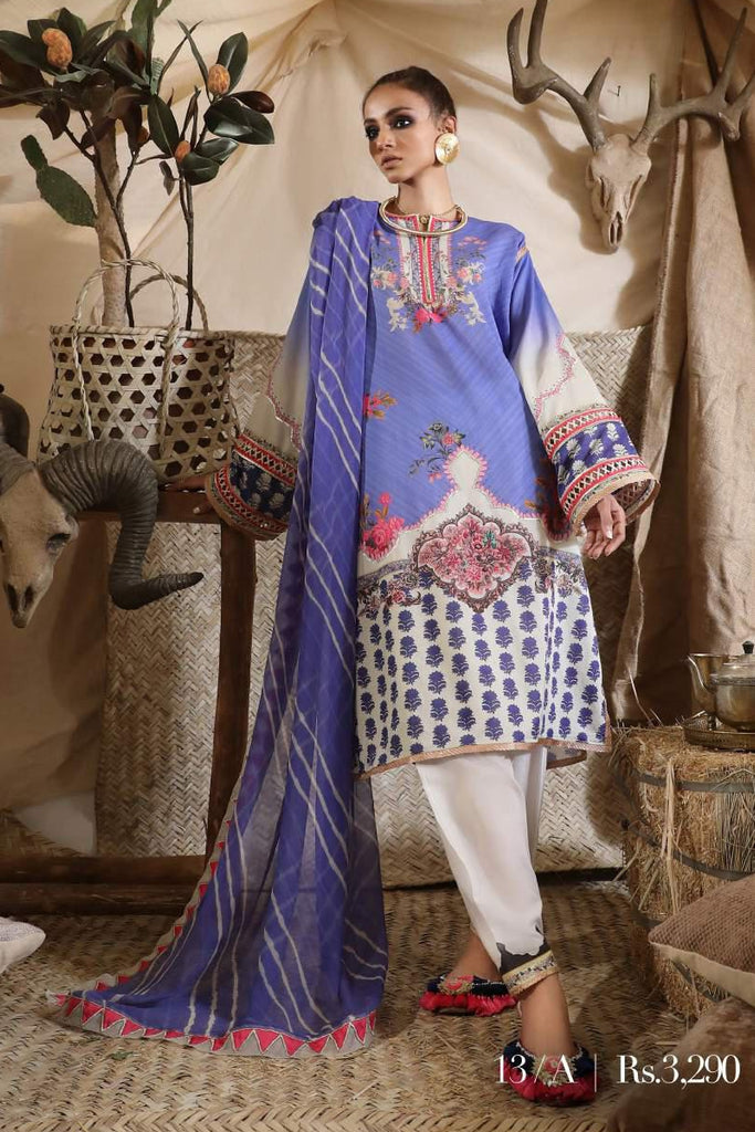 Sana Safinaz Mahay Lawn Collection 2019 – 13A