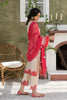 Charizma Signature Embroidered Lawn Karandi Collection 2021 – Crimson Blush CLK-08