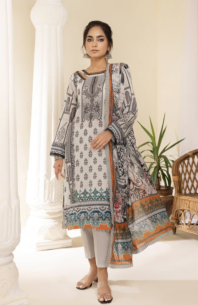 Al Zohaib Colors Digital Printed Lawn Collection – CFD-23-08