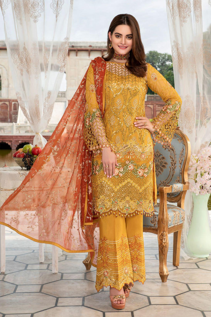 Maryam's Premium Luxury Embroidered Collection Vol-4 ft. Minal Khan – MP-144