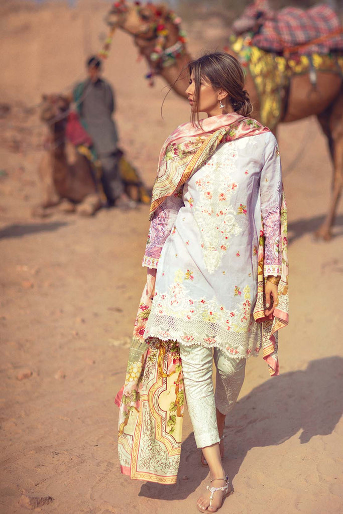 Zara Shahjahan Lawn Collection 2016 – Sang-e-marmar - YourLibaas
 - 1