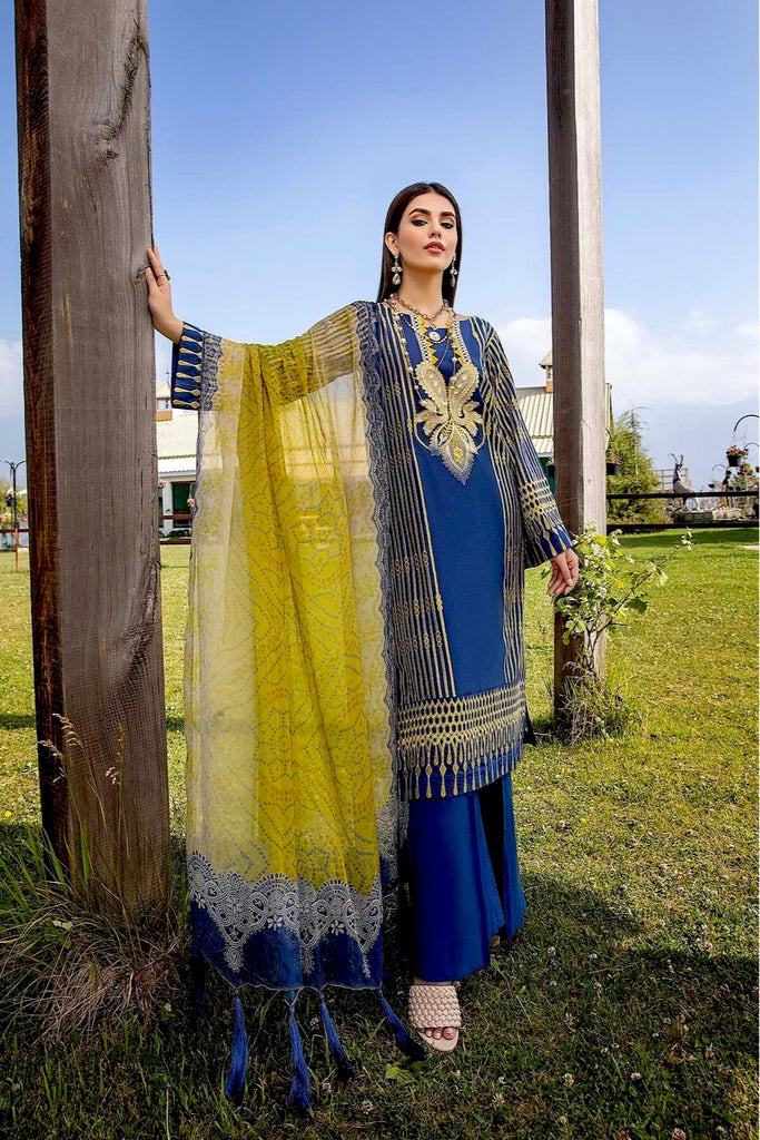 Charizma Signature Chapter 1 – Embroidered Lawn With Chiffon Dupatta CSL-01