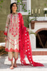 Charizma Signature Embroidered Lawn Karandi Collection 2021 – Crimson Blush CLK-08