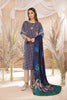 Charizma C-Prints Fall/Winter · Slub Linen Suit with Pashmina Shawl – CPW22-47