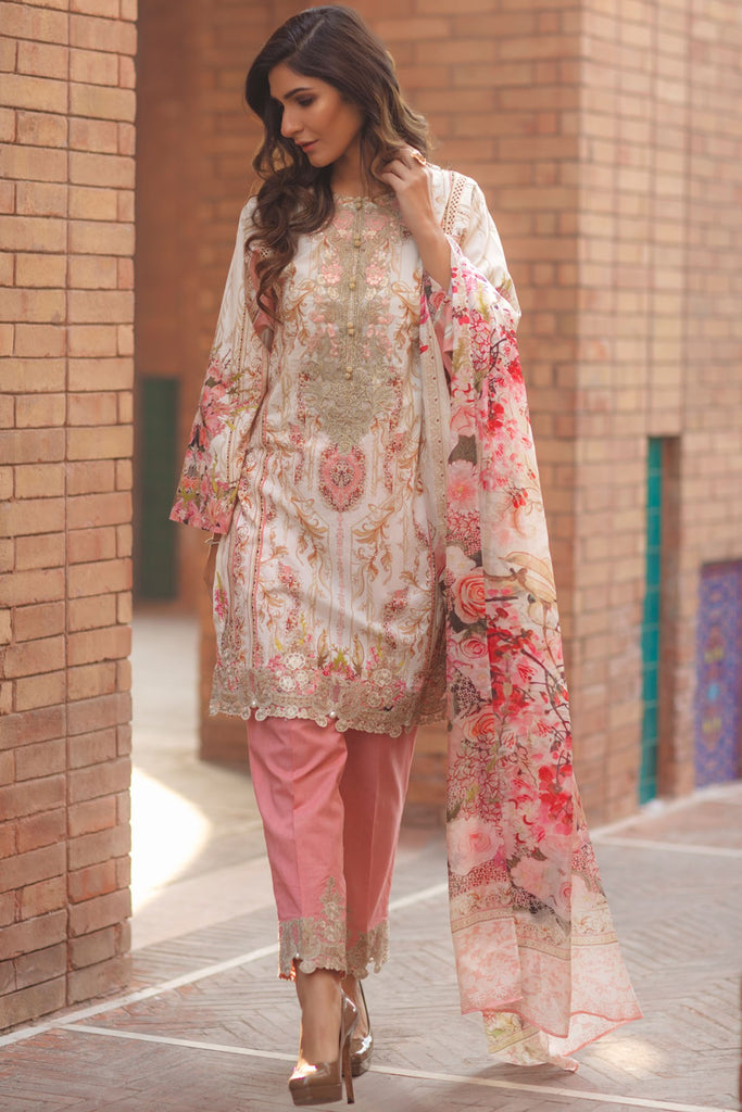 Firdous Spring/Summer Lawn Collection 2018 – EXC 18-17