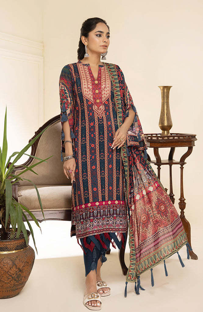 Al Zohaib Colors Digital Printed Lawn Collection – CFD-23-04