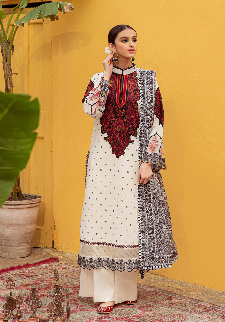 Zarqash Tresor Spring/Summer Lawn Collection – ZQ 9B