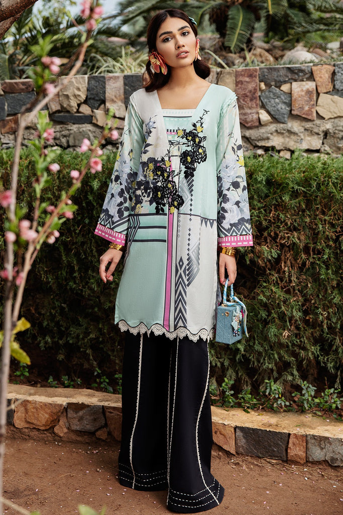 Jade by Firdous Spring/Summer Solitaire Kurti 2021 – 19763