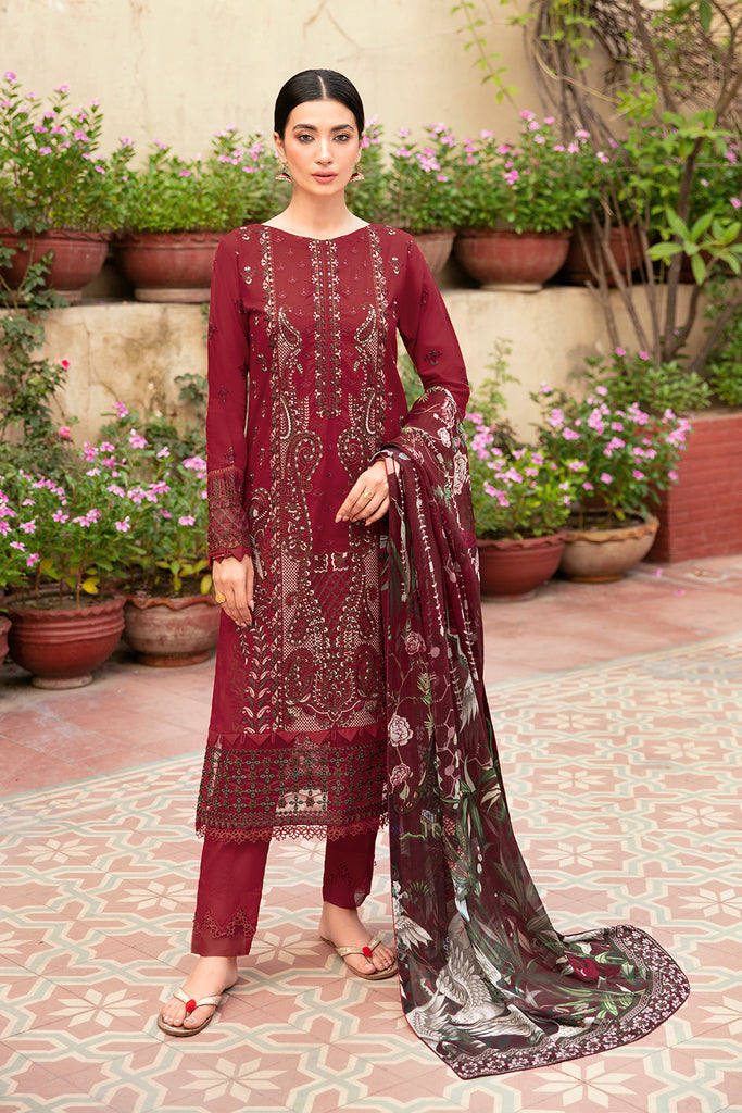 Ramsha Mashal Luxury Lawn Collection – L-803