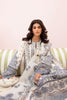 Afrozeh Festive Chikankari Lawn Collection – Snow Lagoon