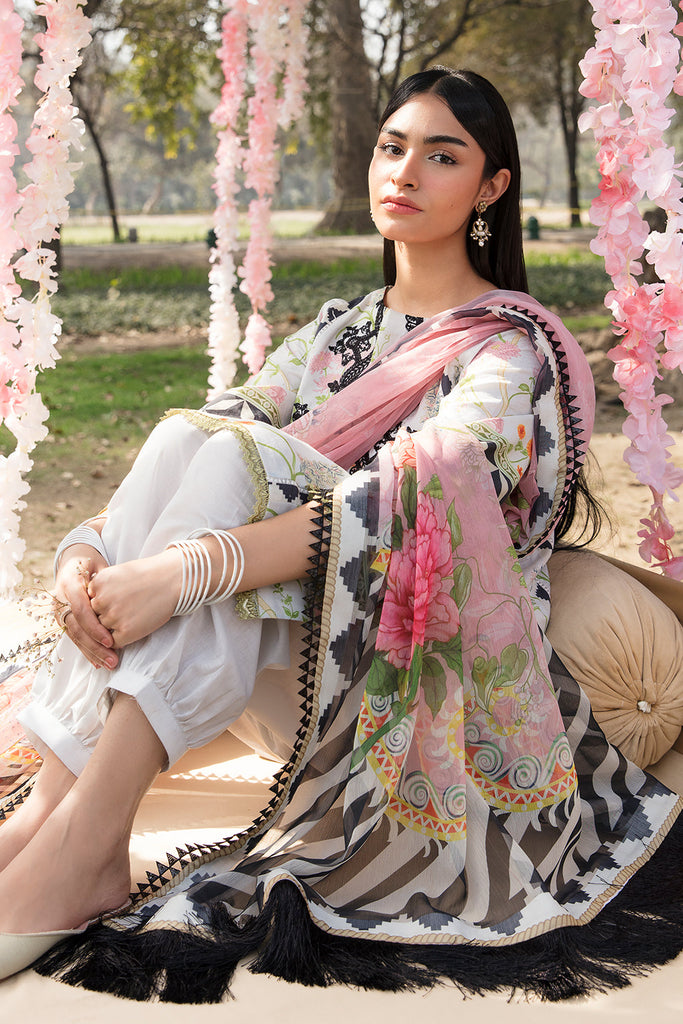 Ayzel by Afrozeh Bahar Lawn Collection 2023 – Nargis