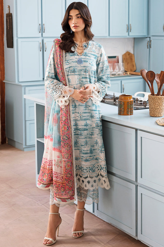 Afrozeh Printkari Lawn Collection – Ocean Dream