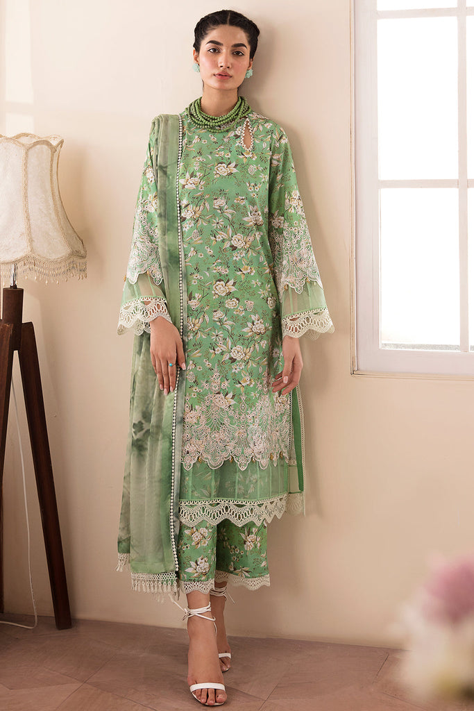 Afrozeh Printkari Lawn Collection – Jade