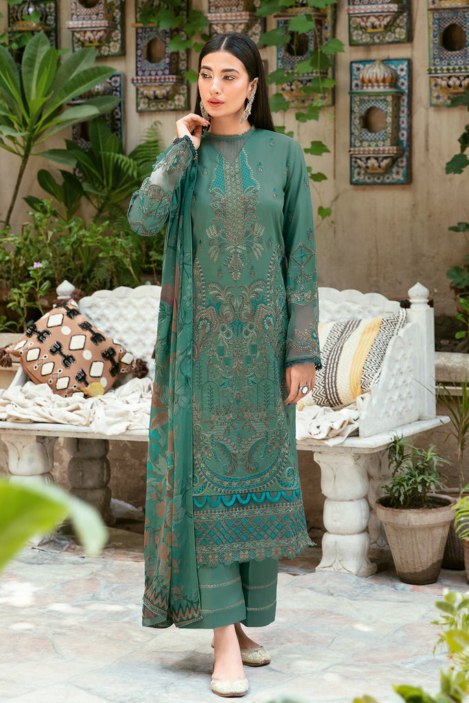 Ramsha Mashal Luxury Lawn Collection – L-804