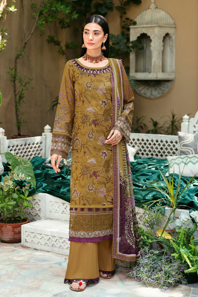 Ramsha Mashal Luxury Lawn Collection – L-808