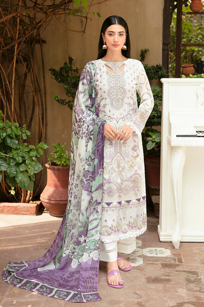 Ramsha Mashal Luxury Lawn Collection – L-809