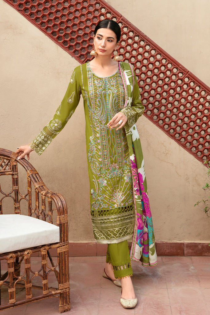 Ramsha Mashal Luxury Lawn Collection – L-807